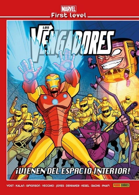 MARVEL FIRST LEVEL VOL.12: LOS VENGADORES: ¡VIENEN DEL ESPACIO INTERIOR! [CARTONE] | Akira Comics  - libreria donde comprar comics, juegos y libros online