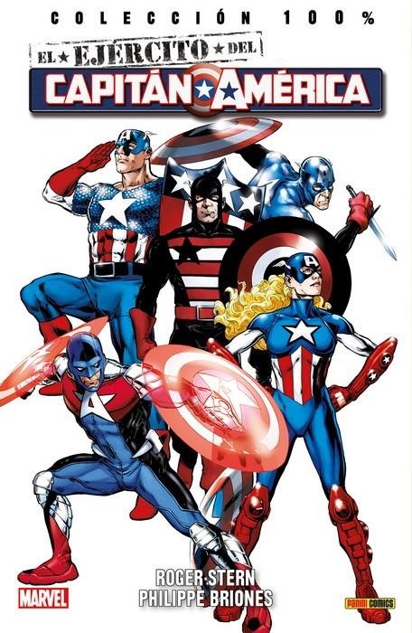 EJERCITO DEL CAPITAN AMERICA (COLECCION 100% MARVEL) [RUSTICA] | STERN, ROGER / BRIONES, PHILLIPPE | Akira Comics  - libreria donde comprar comics, juegos y libros online