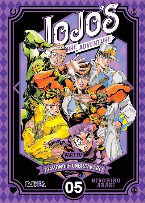 JOJO'S BIZARRE ADVENTURE PARTE 4: DIAMOND IS UNBREAKABLE VOLUMEN 05 [RUSTICA] | ARAKI, HIROHIKO | Akira Comics  - libreria donde comprar comics, juegos y libros online