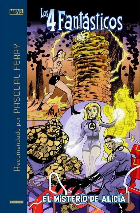 MARVEL RECOMENDADO POR PASQUAL FERRY: LOS 4 FANTASTICOS EL MISTERIO DE ALICIA [CARTONE] | LEE, STAN / KIRBY, JACK | Akira Comics  - libreria donde comprar comics, juegos y libros online