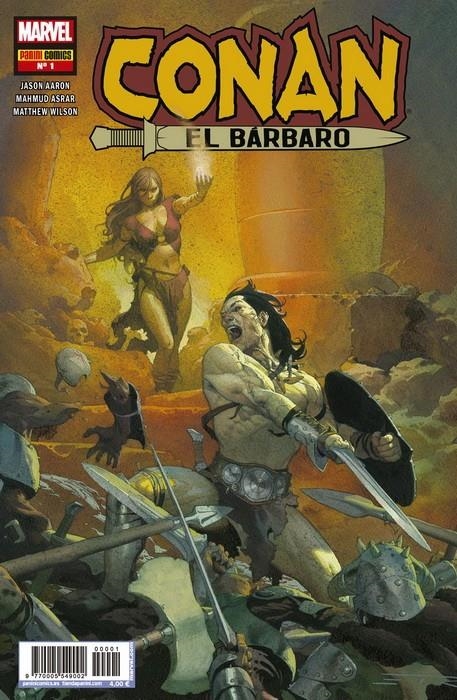 CONAN EL BARBARO Nº01 [GRAPA] | AARON, JASON / ASRAR, MAHMUD | Akira Comics  - libreria donde comprar comics, juegos y libros online