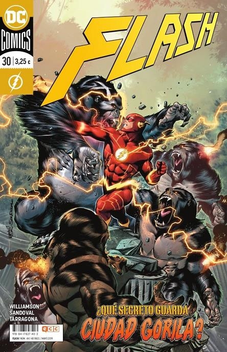 FLASH Nº44 / 30 (UNIVERSO DC RENACIMIENTO) | WILLIAMSON, JOSHUA / SANDOVAL, RAFA | Akira Comics  - libreria donde comprar comics, juegos y libros online