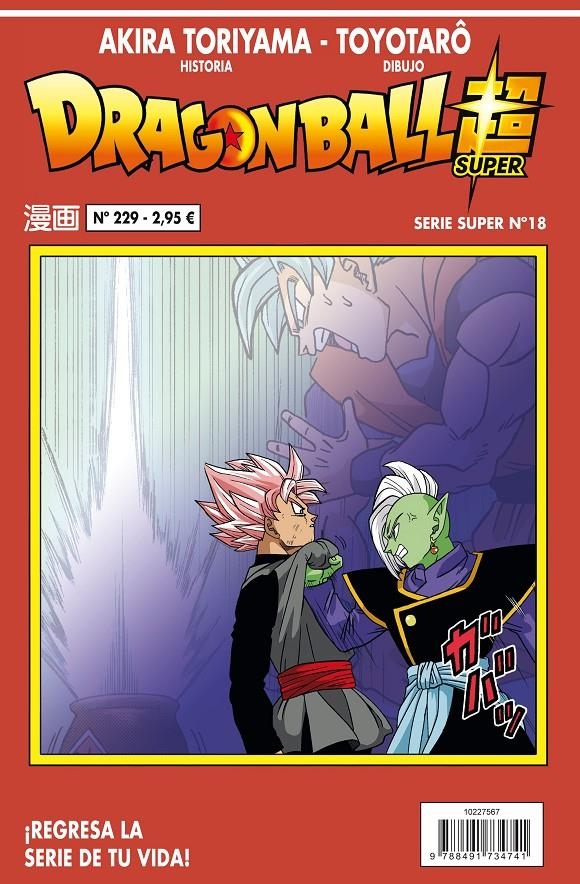 DRAGON BALL SUPER Nº18 (SERIE ROJA Nº229) [RUSTICA] | TORIYAMA, AKIRA | Akira Comics  - libreria donde comprar comics, juegos y libros online