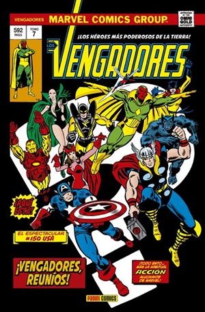 MARVEL GOLD: VENGADORES VOL.07, ¡VENGADORES, REUNIOS! (137-163 USA) [CARTONE] | SHOOTER, JIM | Akira Comics  - libreria donde comprar comics, juegos y libros online