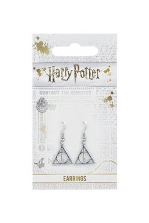 HARRY POTTER: PENDIENTES DEATHLY HALLOWS (BAÑADO EN PLATA) | Akira Comics  - libreria donde comprar comics, juegos y libros online