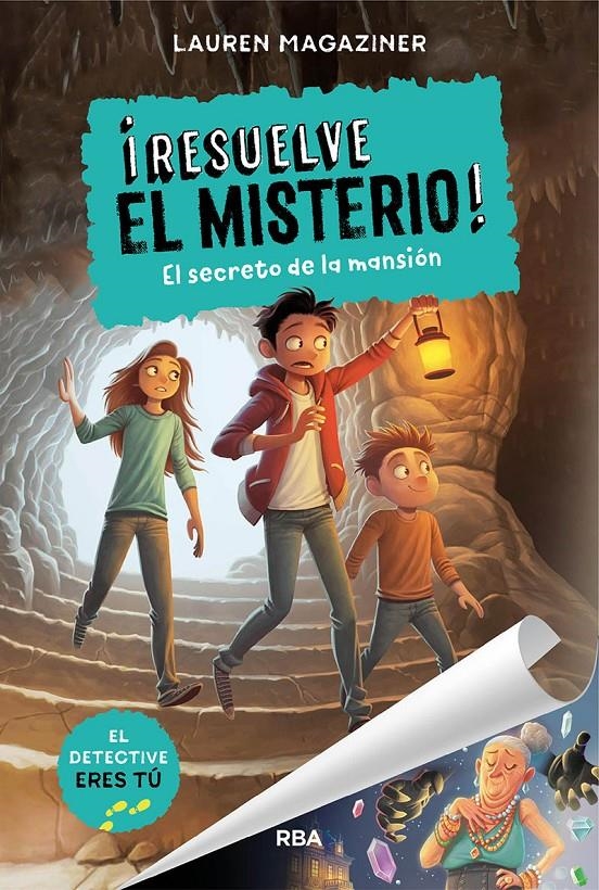 RESUELVE EL MISTERIO! VOL.1: EL SECRETO DE LA MANSION [CARTONE] | MAGAZINER, LAUREN | Akira Comics  - libreria donde comprar comics, juegos y libros online