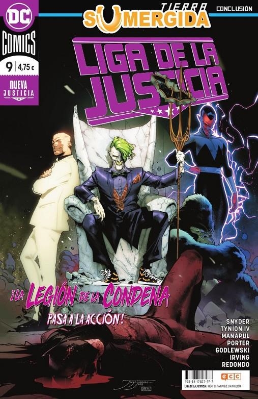 LIGA DE LA JUSTICIA Nº087 / 09 (NUEVA JUSTICIA) | SNYDER, SCOTT / TYNION IV, JAMES | Akira Comics  - libreria donde comprar comics, juegos y libros online