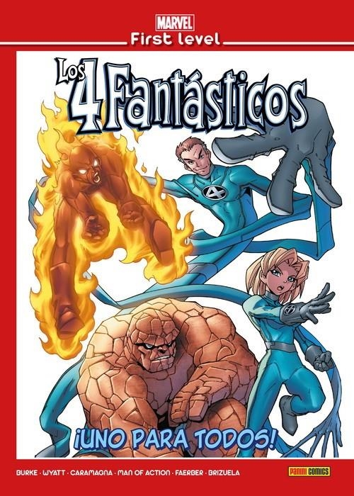 MARVEL FIRST LEVEL VOL.15: LOS 4 FANTASTICOS ¡UNO PARA TODOS! [CARTONE] | NAKATSUKA, MAKOTO / MCKEEVER, SEAN | Akira Comics  - libreria donde comprar comics, juegos y libros online