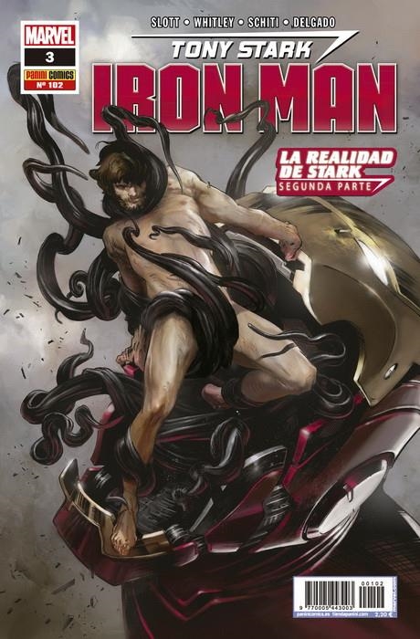 TONY STARK IRON MAN Nº03 / Nº102 | Akira Comics  - libreria donde comprar comics, juegos y libros online