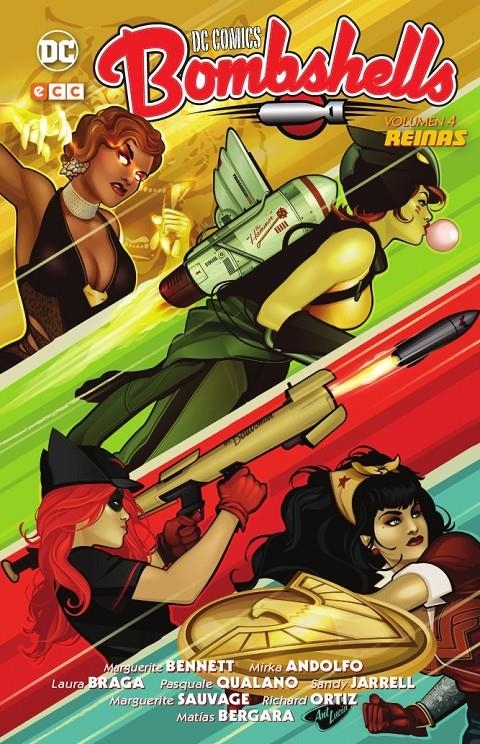 DC COMICS BOMBSHELLS VOL.4: REINAS [CARTONE] | BENNETT, MARGUERITE | Akira Comics  - libreria donde comprar comics, juegos y libros online