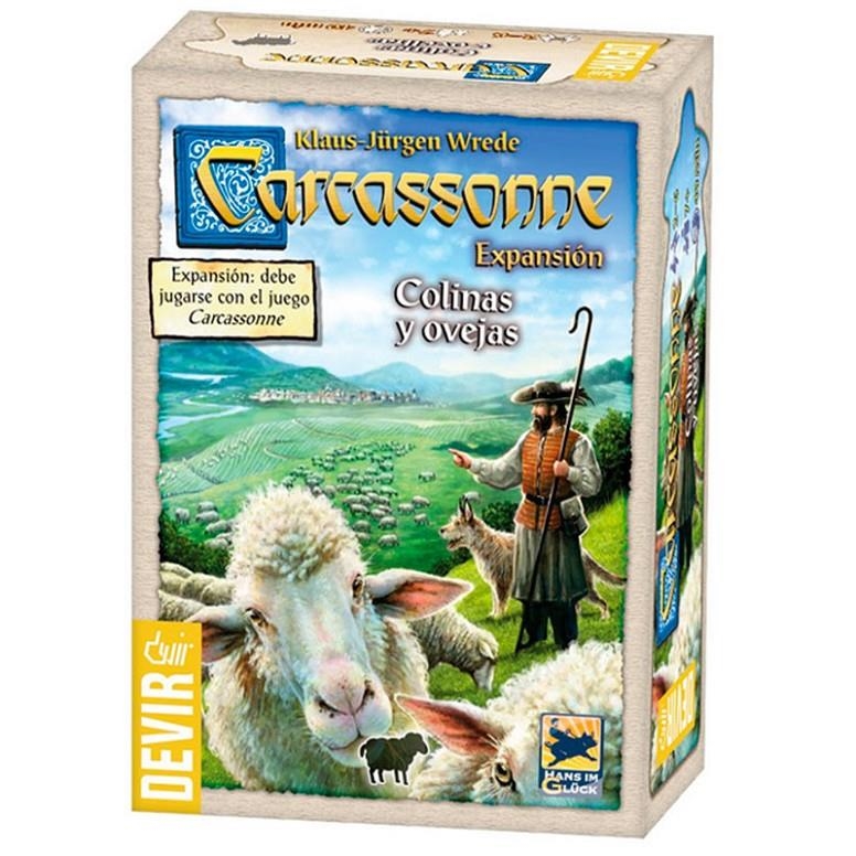 CARCASSONNE: COLINAS Y OVEJAS [EXPANSION] | Akira Comics  - libreria donde comprar comics, juegos y libros online