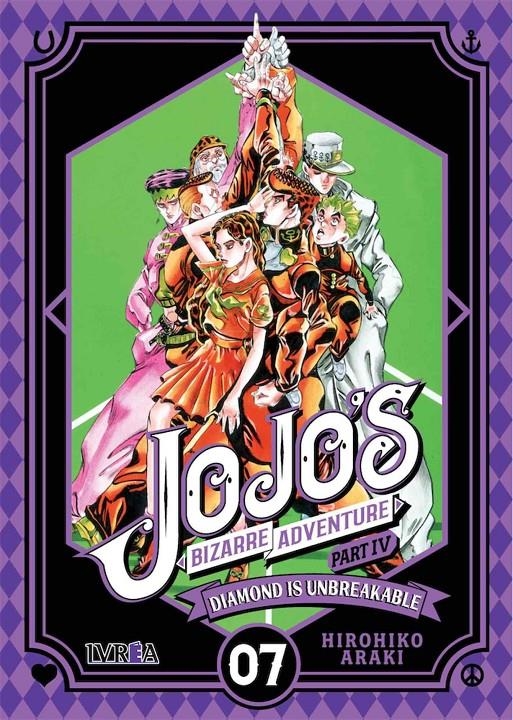 JOJO'S BIZARRE ADVENTURE PARTE 4: DIAMOND IS UNBREAKABLE VOLUMEN 07 [RUSTICA] | ARAKI, HIROHIKO | Akira Comics  - libreria donde comprar comics, juegos y libros online