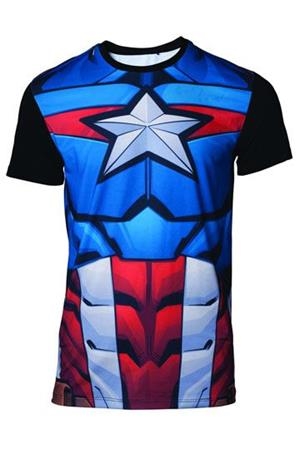 MARVEL CAMISETA SUBLIMATION CAPTAIN AMERICA | Akira Comics  - libreria donde comprar comics, juegos y libros online