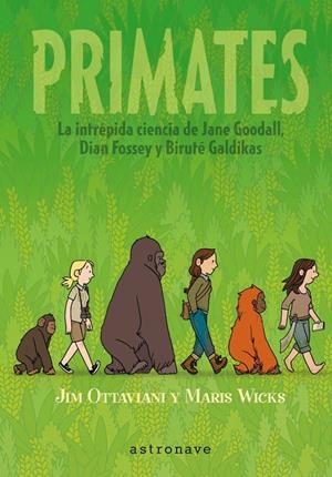 PRIMATES [CARTONE] | OTTAVIANI, JIM / WICKS, MARIS | Akira Comics  - libreria donde comprar comics, juegos y libros online