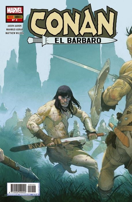 CONAN EL BARBARO Nº02 [GRAPA] | AARON, JASON / ASRAR, MAHMUD | Akira Comics  - libreria donde comprar comics, juegos y libros online