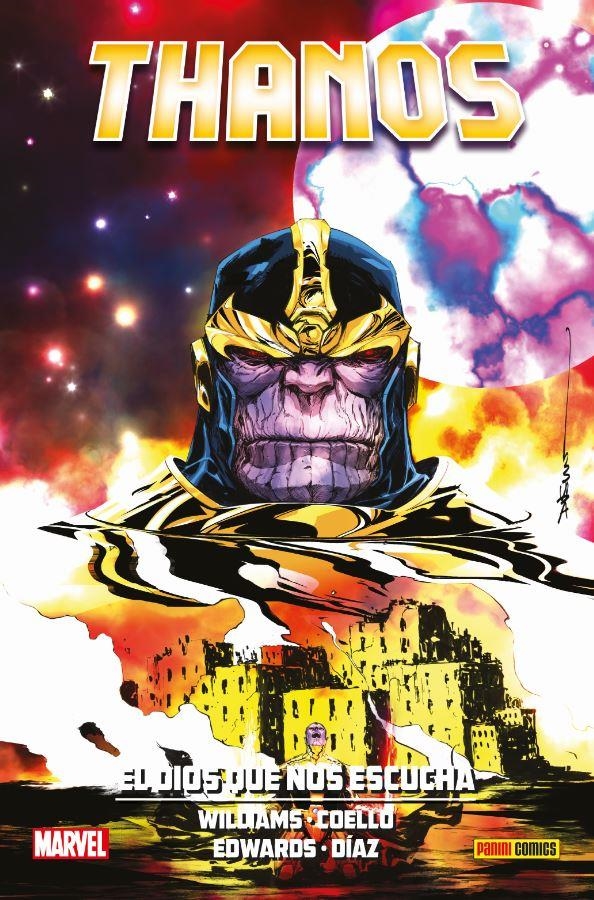 THANOS: EL DIOS QUE NOS ESCUCHA (COLECCION 100% MARVEL HC) [CARTONE] | COELLO / DIAZ / WILLIAMS | Akira Comics  - libreria donde comprar comics, juegos y libros online