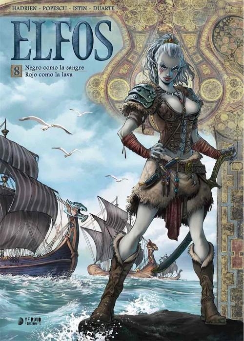 ELFOS VOL.08: NEGRO COMO LA SANGRE / ROJO COMO LA LAVA [CARTONE] | DUARTE / HADRIEN / ISTIN | Akira Comics  - libreria donde comprar comics, juegos y libros online