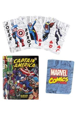 MARVEL COMICS: BARAJA DE NAIPES (COMIC BOOK DESIGNS) [CAJA METALICA] | Akira Comics  - libreria donde comprar comics, juegos y libros online