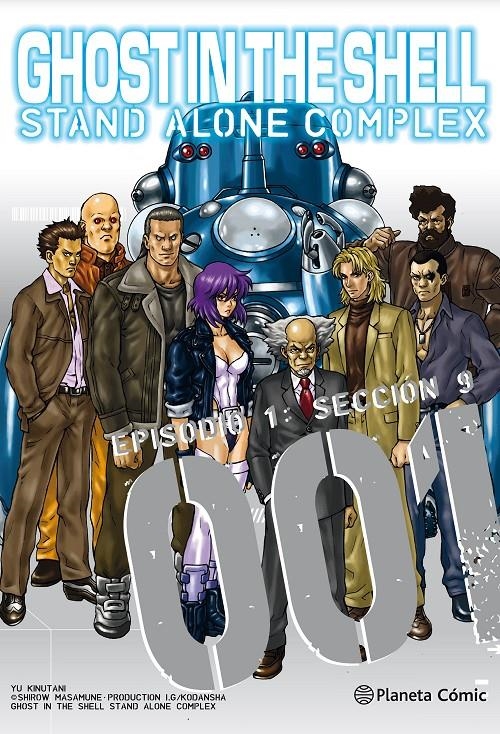 GHOST IN THE SHELL: STAND ALONE COMPLEX Nº01 (1 DE 5) [RUSTICA] | SHIROW, MASAMUNE / KINUTANI, YU | Akira Comics  - libreria donde comprar comics, juegos y libros online