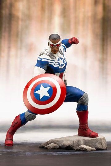 MARVEL COMICS: CAPTAIN AMERICA (SAM WILSON) ESTATUA PVC ARTFX+ 1/10 (19 CM) [CAJA] | Akira Comics  - libreria donde comprar comics, juegos y libros online