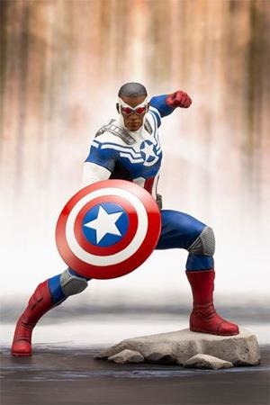 MARVEL COMICS: CAPTAIN AMERICA (SAM WILSON) ESTATUA PVC ARTFX+ 1/10 (19 CM) [CAJA] | Akira Comics  - libreria donde comprar comics, juegos y libros online