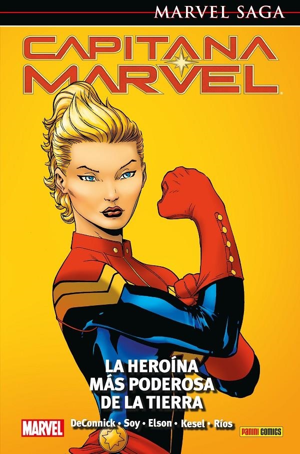 MARVEL SAGA VOL.083: CAPITANA MARVEL 1 LA HEROINA MAS PODEROSA DE LA TIERRA [CARTONE] | DECONNICK / SOY / RIOS | Akira Comics  - libreria donde comprar comics, juegos y libros online