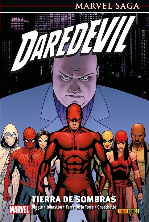 MARVEL SAGA VOL.084: DAREDEVIL 23 TIERRA DE SOMBRAS [CARTONE] | DIGGLE / TAN / DE LA TORRE | Akira Comics  - libreria donde comprar comics, juegos y libros online