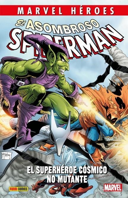 MARVEL HEROES: ASOMBROSO SPIDERMAN EL SUPERHEROE COSMICO NO MUTANTE [CARTONE] | MICHELINIE / MCFARLANE  | Akira Comics  - libreria donde comprar comics, juegos y libros online