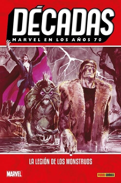 DECADAS VOLUMEN 4: MARVEL EN LOS AÑOS 70: LEGION DE MONSTRUOS [CARTONE] | MAYERIK / THOMAS / WOLFMAN | Akira Comics  - libreria donde comprar comics, juegos y libros online