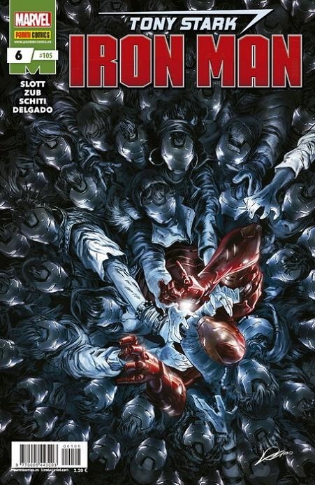 TONY STARK IRON MAN Nº06 / Nº105 | SLOTT, DAN / SCHITI, VALERIO | Akira Comics  - libreria donde comprar comics, juegos y libros online