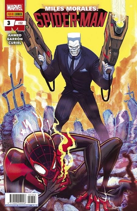 MILES MORALES: SPIDER-MAN Nº32 / Nº03 | AHMED, SALADIN / GARRON, JAVIER | Akira Comics  - libreria donde comprar comics, juegos y libros online