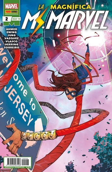 MAGNIFICA MS. MARVEL Nº02 | AHMED / JUNG / EWING | Akira Comics  - libreria donde comprar comics, juegos y libros online