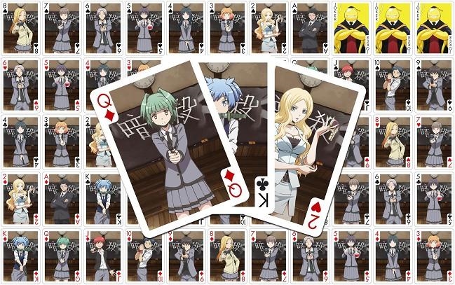 ASSASSINATION CLASSROOM: BARAJA DE NAIPES PERSONAJES [CAJA] | Akira Comics  - libreria donde comprar comics, juegos y libros online