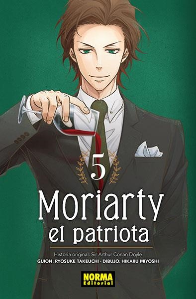 MORIARTY EL PATRIOTA Nº05 [RUSTICA] | TAKEUCHI / MIYOSHI | Akira Comics  - libreria donde comprar comics, juegos y libros online
