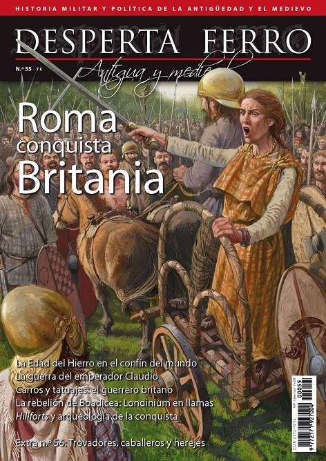 DESPERTA FERRO ANTIGUA Y MEDIEVAL Nº55: ROMA CONQUISTA BRITANIA (REVISTA) | Akira Comics  - libreria donde comprar comics, juegos y libros online