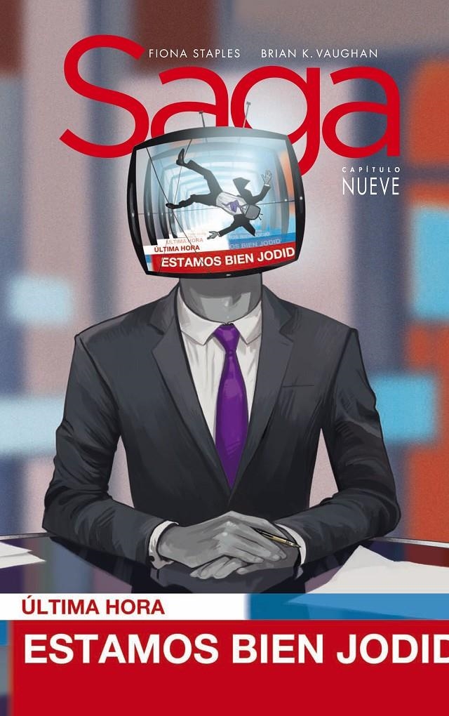 SAGA CAPITULO 09 (49-54 USA) [CARTONE] | VAUGHAN, BRIAN K. / STAPLES | Akira Comics  - libreria donde comprar comics, juegos y libros online