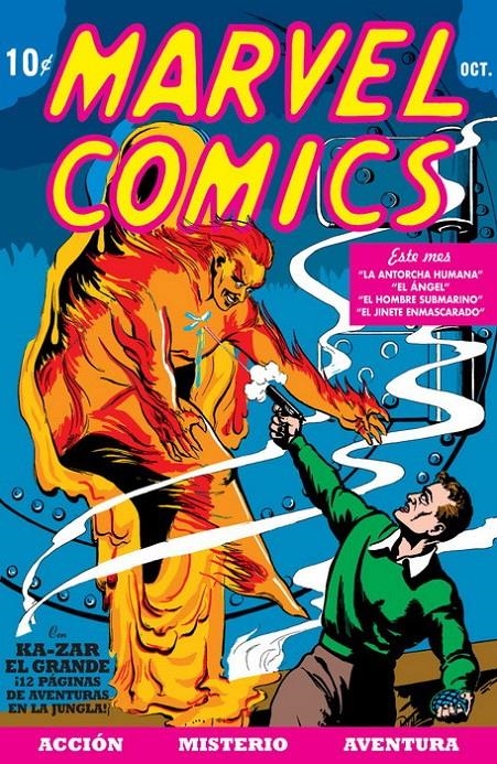 MARVEL FACSIMIL Nº09: MARVEL COMICS Nº01 [GRAPA] | Akira Comics  - libreria donde comprar comics, juegos y libros online