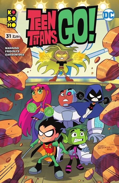TEEN TITANS GO! Nº31 | FRIDOLFS, DEREK | Akira Comics  - libreria donde comprar comics, juegos y libros online