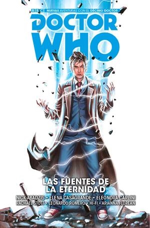 DOCTOR WHO: NUEVAS AVENTURAS CON EL DECIMO DOCTOR, LAS FUENTES DE LA ETERNIDAD [RUSTICA] | ABADZIS / CASAGRANDE | Akira Comics  - libreria donde comprar comics, juegos y libros online