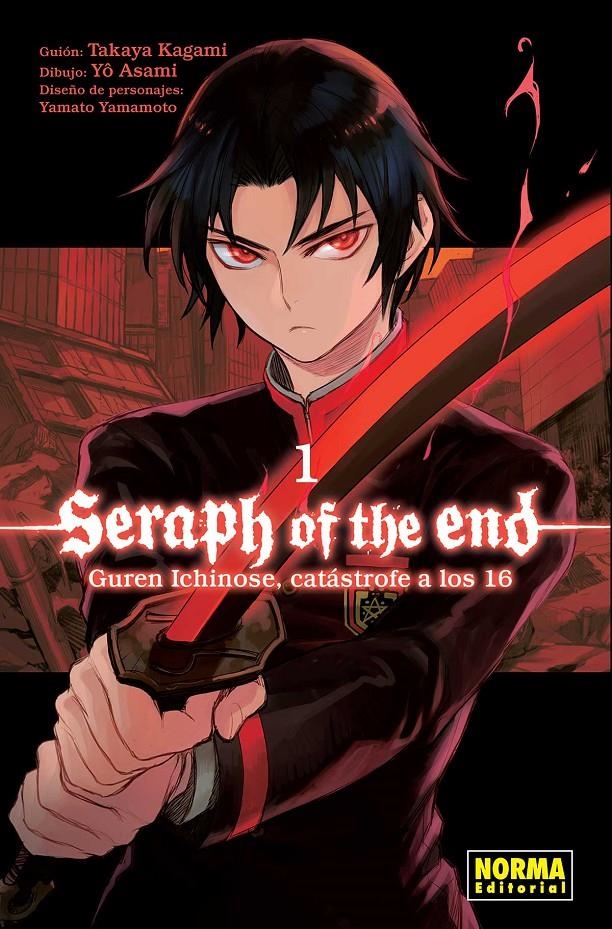 SERAPH OF THE END: GUREN ICHINOSE, CATASTROFE A LOS DIECISEIS Nº01 [RUSTICA] | ASAMI, YO / KAGAMI, TAKAYA | Akira Comics  - libreria donde comprar comics, juegos y libros online