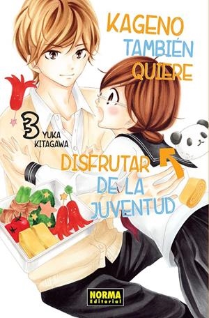 KAGENO TAMBIEN QUIERE DISFRUTAR DE LA JUVENTUD Nº03 [RUSTICA] | KITAGAWA, YUKA | Akira Comics  - libreria donde comprar comics, juegos y libros online