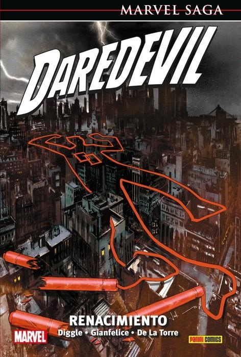 MARVEL SAGA VOL.090: DAREDEVIL 24 RENACIMIENTO [CARTONE] | DIGGLE, ANDY / GIANFELICE, DAVIDE | Akira Comics  - libreria donde comprar comics, juegos y libros online