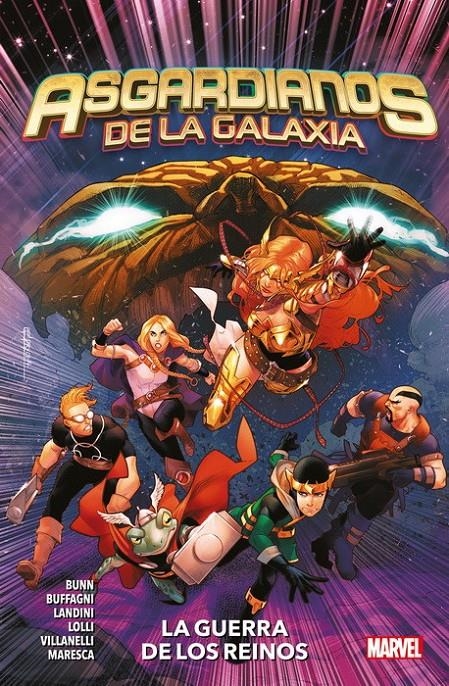 ASGARDIANOS DE LA GALAXIA VOL.2: LA GUERRA DE LOS REINOS [RUSTICA] | LOLLI / BUNN / BUFFAGNI | Akira Comics  - libreria donde comprar comics, juegos y libros online