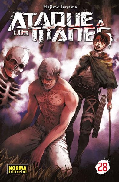 ATAQUE A LOS TITANES Nº28 [RUSTICA] | ISAYAMA, HAJIME | Akira Comics  - libreria donde comprar comics, juegos y libros online