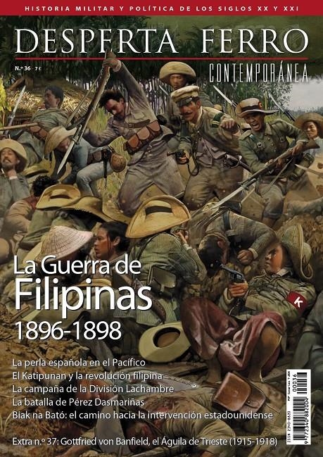 DESPERTA FERRO CONTEMPORANEA Nº36: LA GUERRA DE FILIPINAS (1896-1898) (REVISTA) | Akira Comics  - libreria donde comprar comics, juegos y libros online