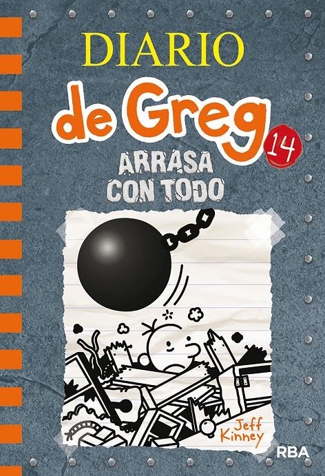 DIARIO DE GREG VOL.14: ARRASA CON TODO [CARTONE] | KINNEY, JEFF | Akira Comics  - libreria donde comprar comics, juegos y libros online