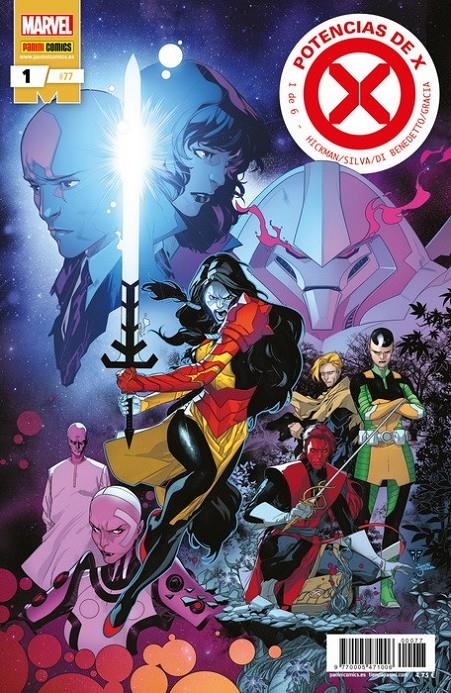 POTENCIAS DE X Nº01 (1 DE 6) | HICKMAN, JONATHAN / SILVA, R.B.  | Akira Comics  - libreria donde comprar comics, juegos y libros online