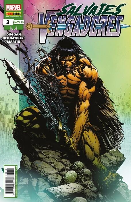 SALVAJES VENGADORES Nº03 | DUGGAN, GERRY / DEODATO JR., MIKE | Akira Comics  - libreria donde comprar comics, juegos y libros online