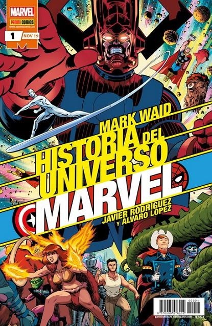 HISTORIA DEL UNIVERSO MARVEL Nº01 | WAID, MARK / RODRIGUEZ, JAVIER | Akira Comics  - libreria donde comprar comics, juegos y libros online