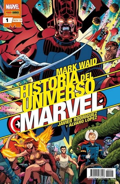 HISTORIA DEL UNIVERSO MARVEL (EDICION ESPECIAL) Nº01 | WAID, MARK / RODRIGUEZ, JAVIER | Akira Comics  - libreria donde comprar comics, juegos y libros online